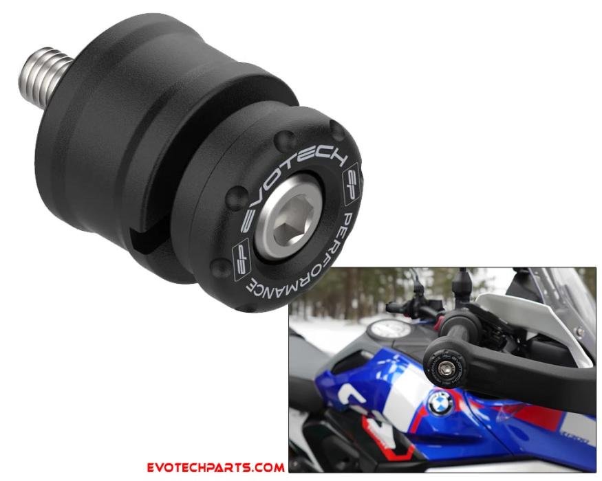 BMW R 1300 GS handlebar end weights (2024+) from Evotech Performance